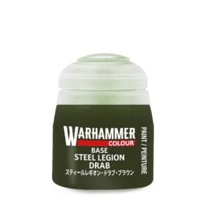 Citadel Base Steel Legion Drab 12ml Paint 21-17