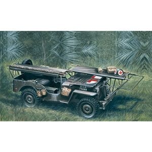 Italeri 1/4 Ton 4x4 Ambulance Jeep Échelle 1:35 326