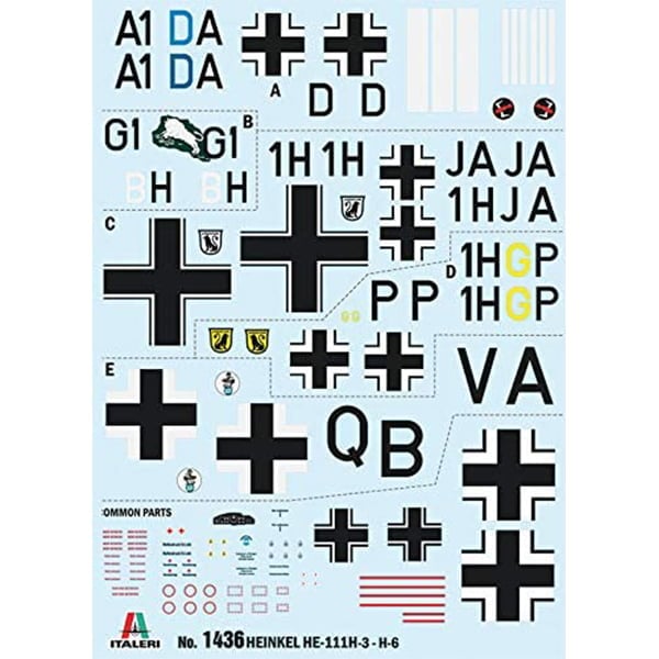 Italeri Heinkel He111 H 1:72 Scale 1436