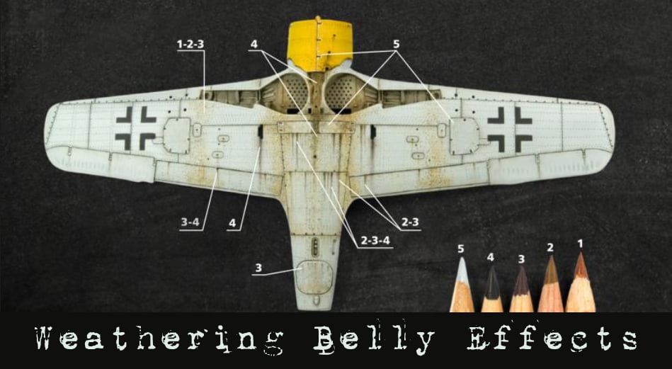 AK Weathering Belly Effects Aircraft