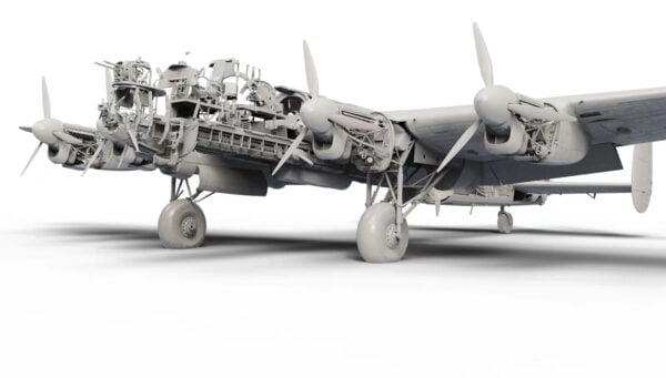 Front Detail Border Model Avro Lancaster BF010