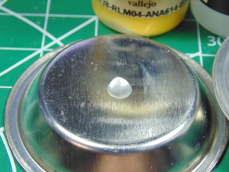 Flipped Cup with Drop