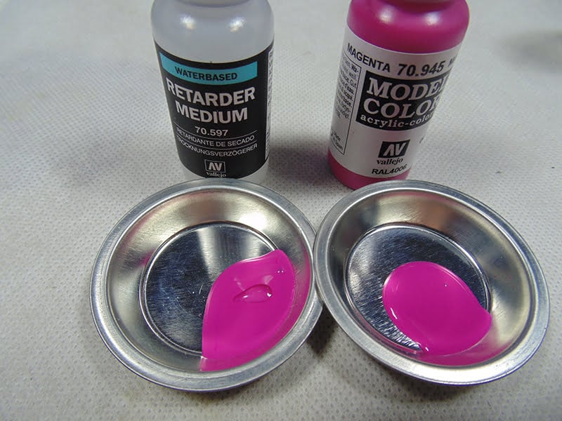 Two Products with Two Cups of Magenta