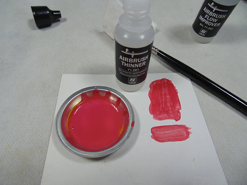 Vallejo Airbrush Thinner Flow Improver Model Spray Paint 17ml Bottle 71.261  262