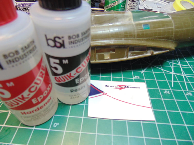 BSI Epoxy Bottles with Sunward Card