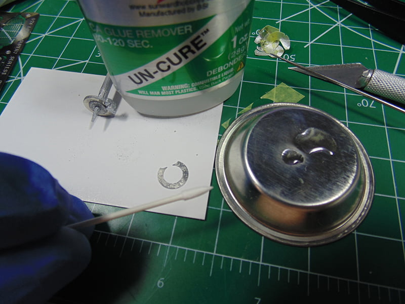 Q-Tip De-Bonder Tin Cup Rotor Part
