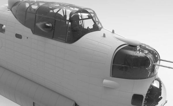front detail Border Model Avro Lancaster 1:32 Scale with Full Interior BF010