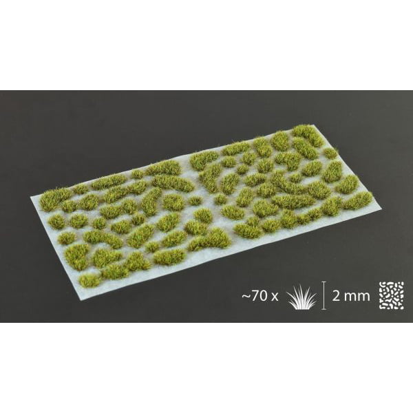 Gamers Grass Dark Moss 2mm Wild Tufts GG2-DM