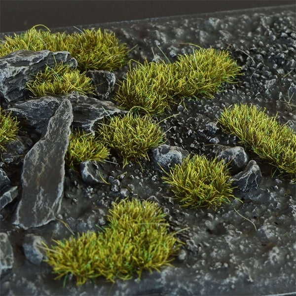 Gamers Grass Dark Moss 2mm Wild Tufts GG2-DM