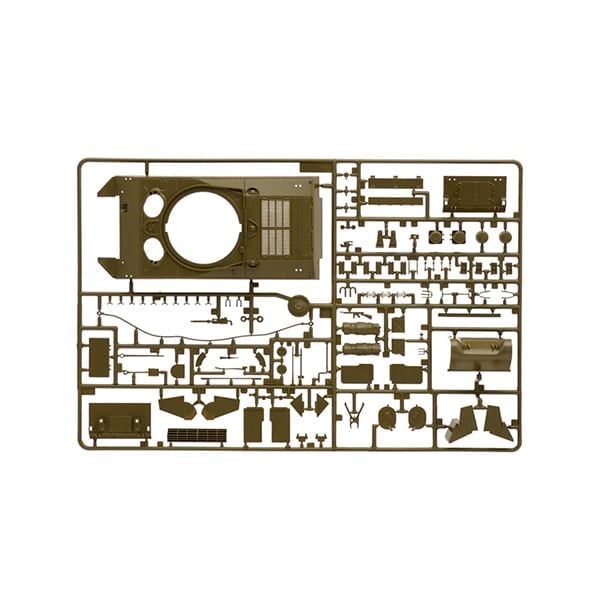Italeri M4A3E8 Sherman Tank Fury 1:35 Scale 6529