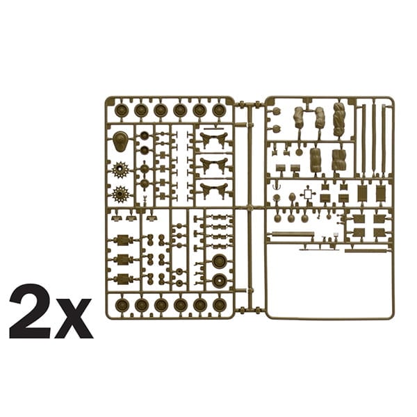 Italeri M4A3E8 Sherman Tank Fury 1:35 Scale 6529