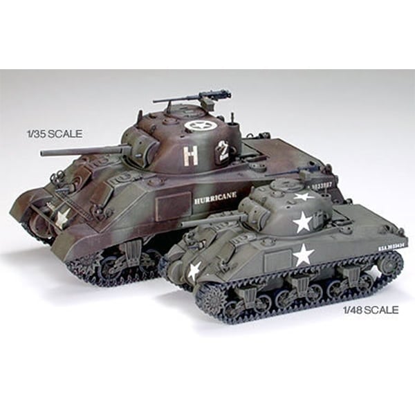 Tamiya 32505 1/48 Scale Military Model Kit US Medium Tank M4 Sherman Early Ver. 