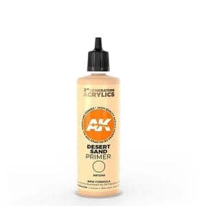 AK Interactive 3rd Generation Acrylic Desert Sand Primer 100ml 11248