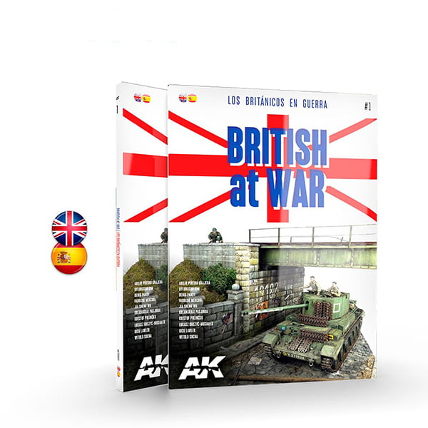 AK Interactive British at War Vehicles Volume No1 AKI 13001