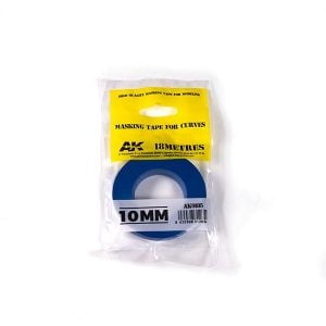 AK Interactive Masking Tape pour Courbes 10 mm Bleu AKI 9185