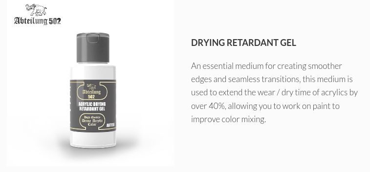 DRYING RETARDANT GEL