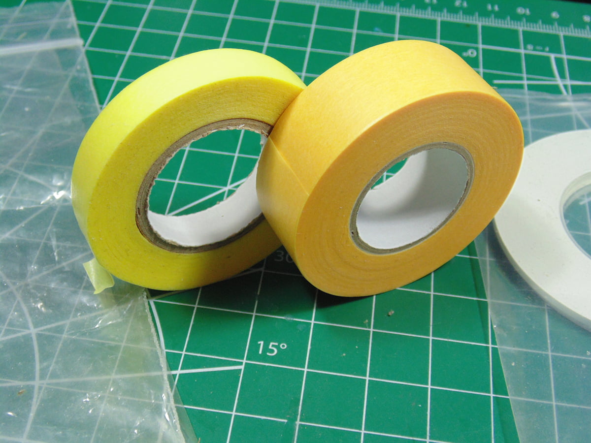 Rolls of Tape Standing Upright
