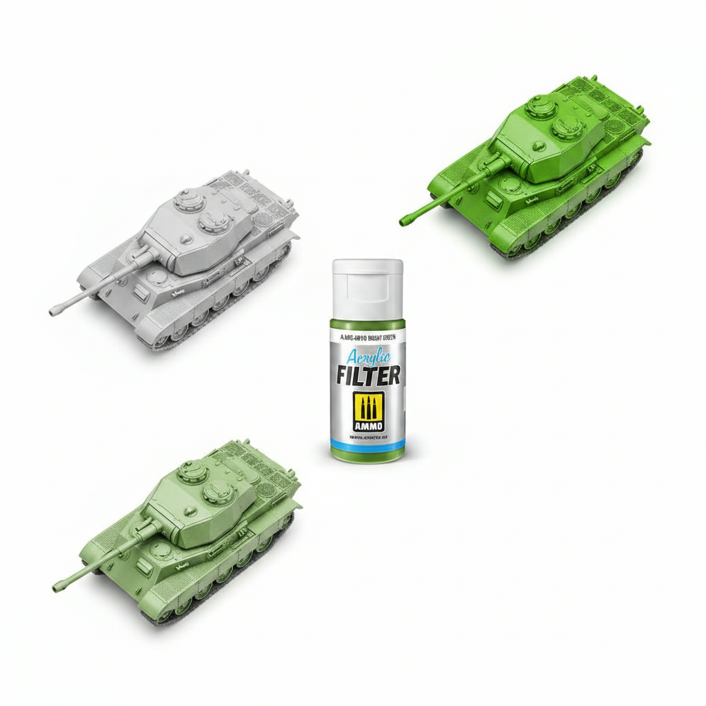 Ammo by Mig Jimenez Acrylic Filter Bright Green AMIG0810