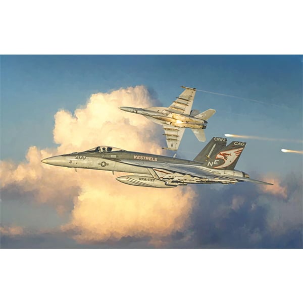 Italeri F/A-18 E Super Hornet 1:48 Scale 2791