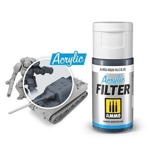 Ammo by Mig Jimenez Acrylic Filter Pale Blue AMIG0829