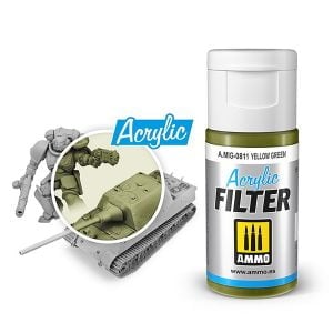 Ammo by Mig Jimenez Acrylic Filter Yellow Green AMIG0811