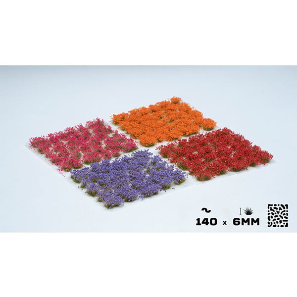 Gamers Grass Green Garden Flower Wild Tuft Set GGSET-GF