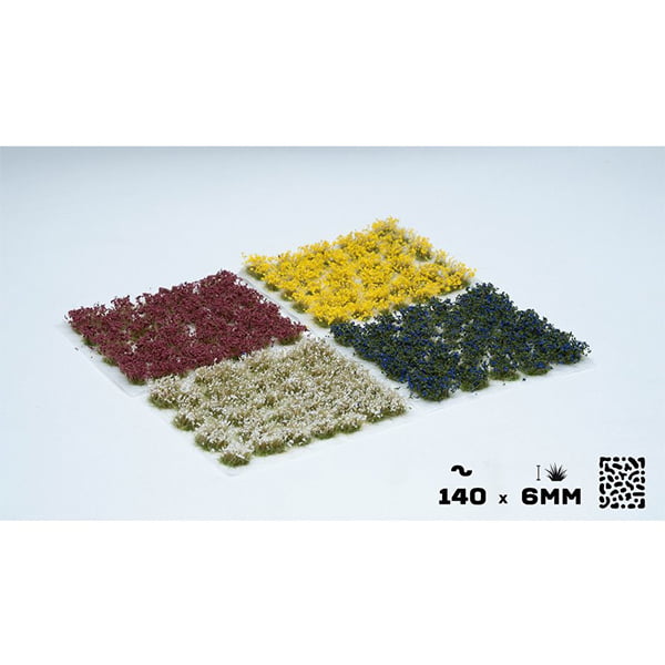 Gamers Grass Wild Flowers Wild Tuft Set GGSET-WF