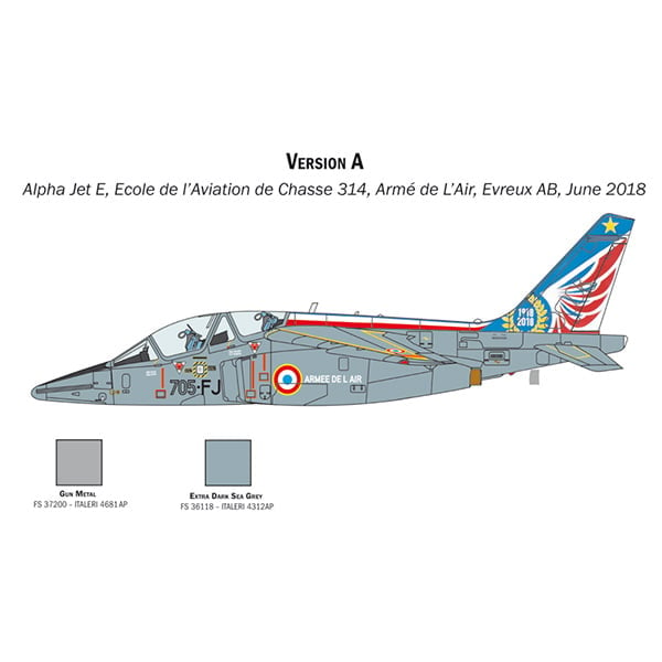 Italeri Alpha Jet A/E 1:48 Scale 2796