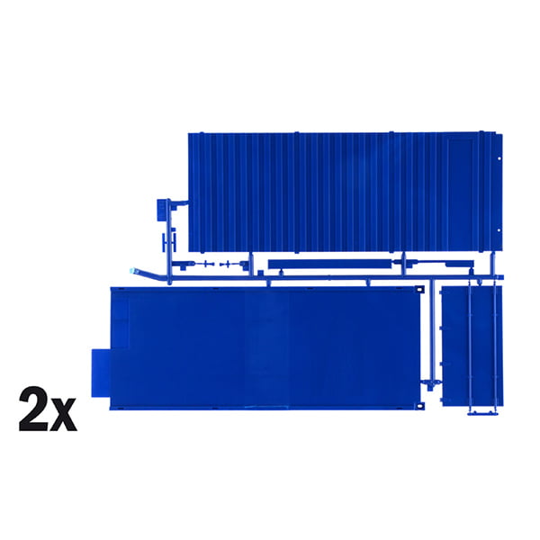 Italeri 40ft Container Trailer 1:24 Scale 3951