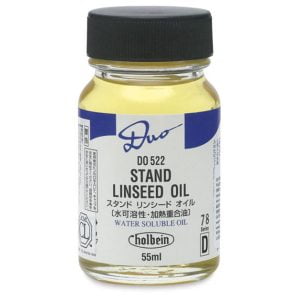 Holbein DUO Aqua Oil Stand Linseed Oil 55ml DO522