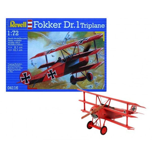 Revell Fokker Dr.1 Triplane 1:72 Scale RVG 04116