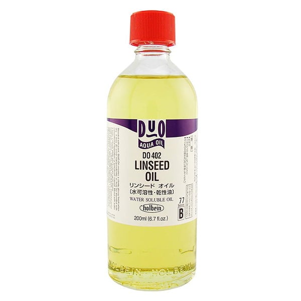 Holbein DUO Aqua Oil Linseed Oil 200ml DO402
