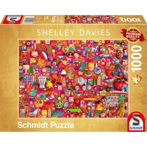 Schmidt Puzzle 1000 Shelley Davies Vintage Toys Piece 59699