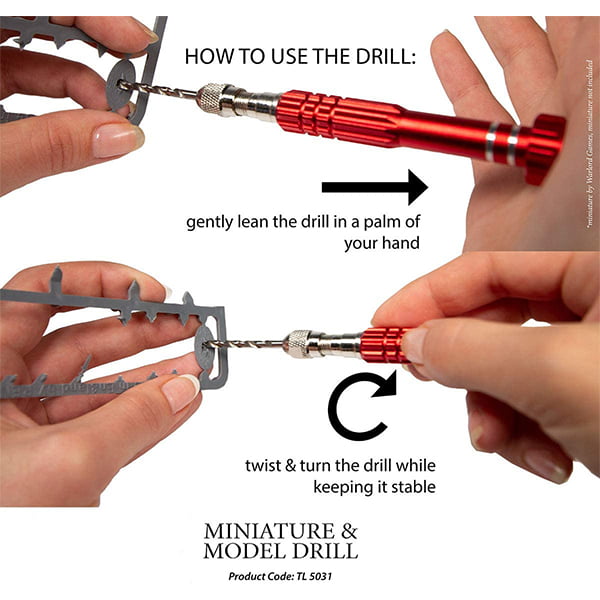 The Army Painter Miniature and Model Drill Set TL5031