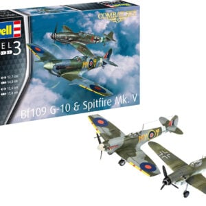 Revell Bf109 G-10 and Spitfire Mk. V Combat Set 1:72 Scale RVG 03710