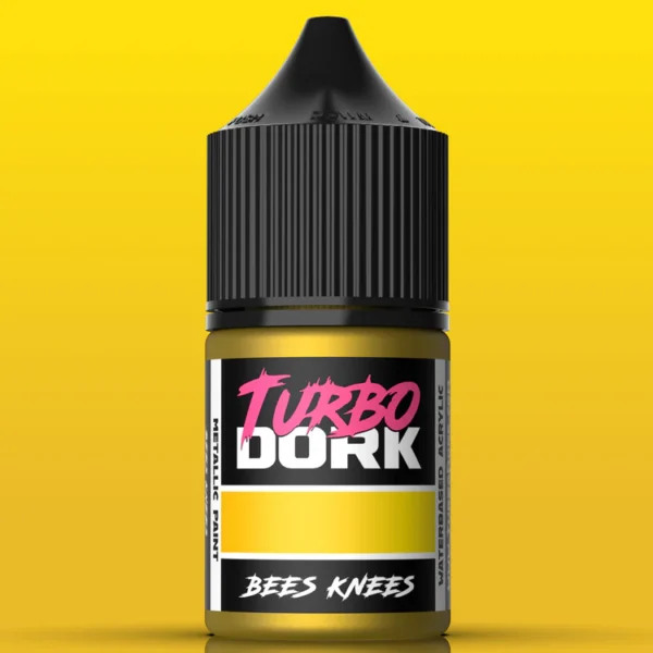 Turbo Dork Bees Knees Metallic Acrylic Paint 22ml TDK025113
