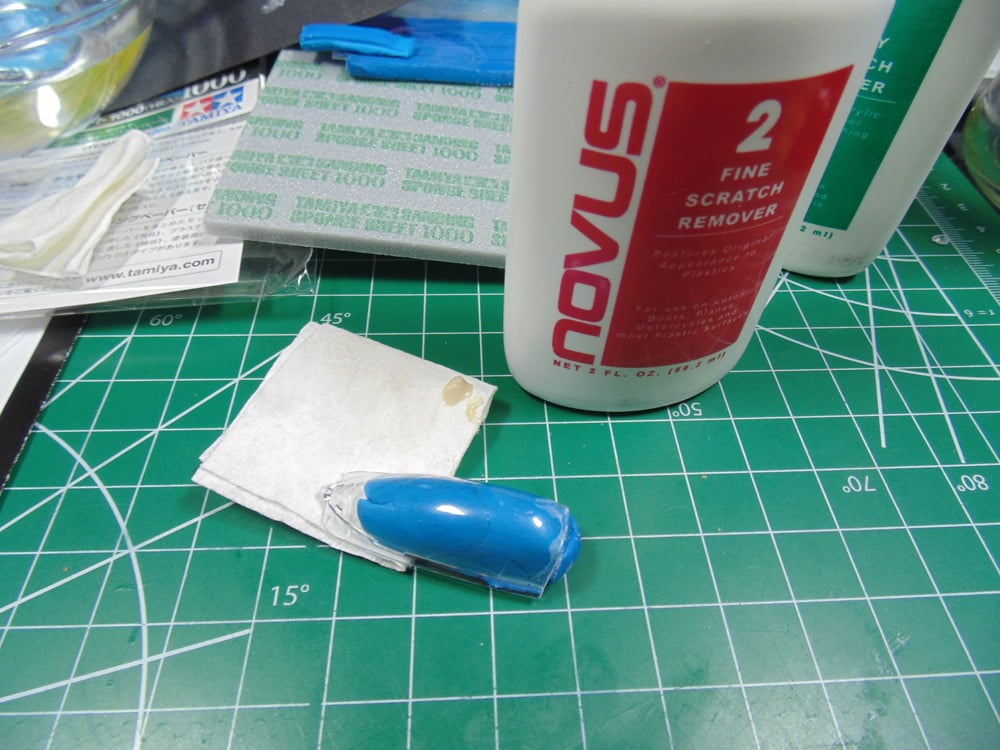 Novus 2 with blot on towel and canopy