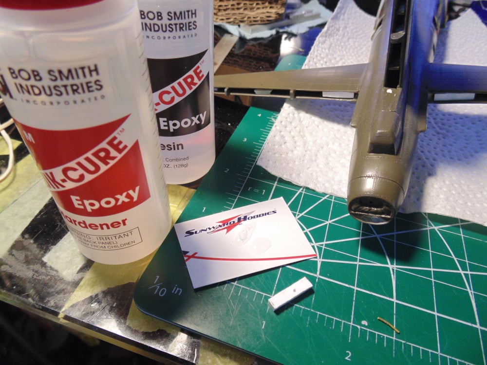 BSI Epoxy Sunward Card B 17 Tail
