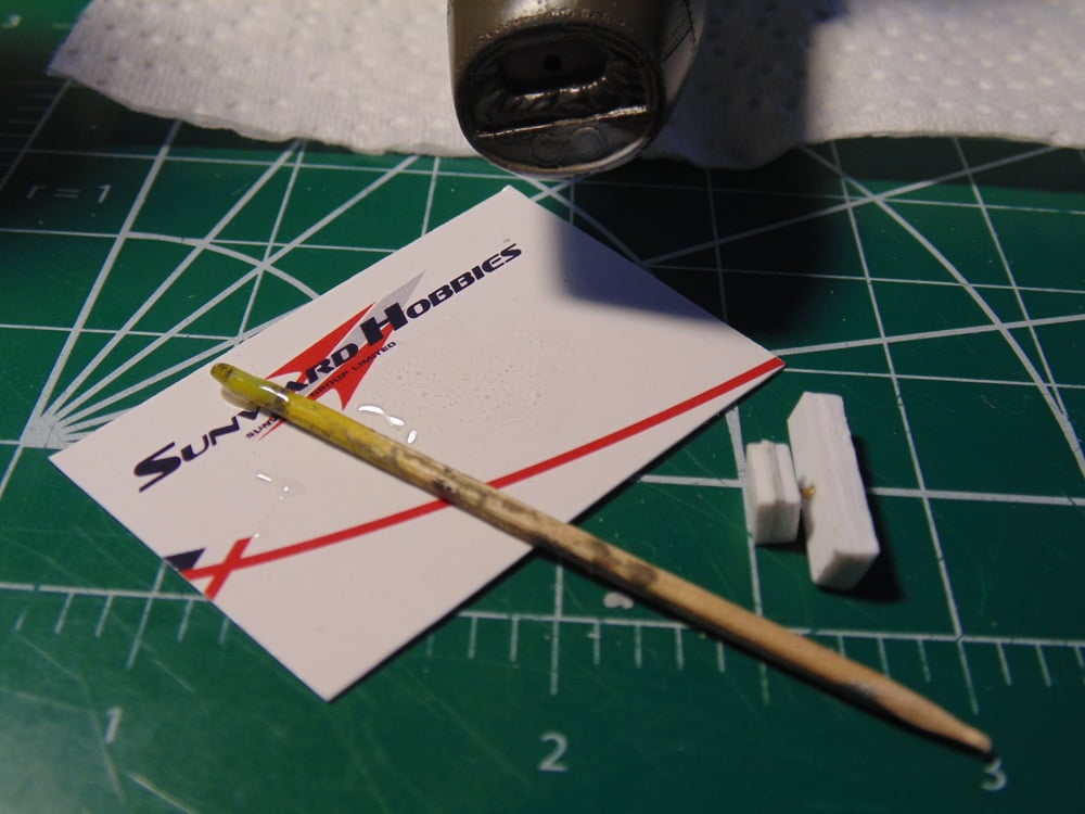 Sunward Card Toothpick and Assembled Parts Example