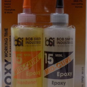 Bob Smith Industries 15 Minutes Mid Cure Epoxy 13oz Size BSI 212