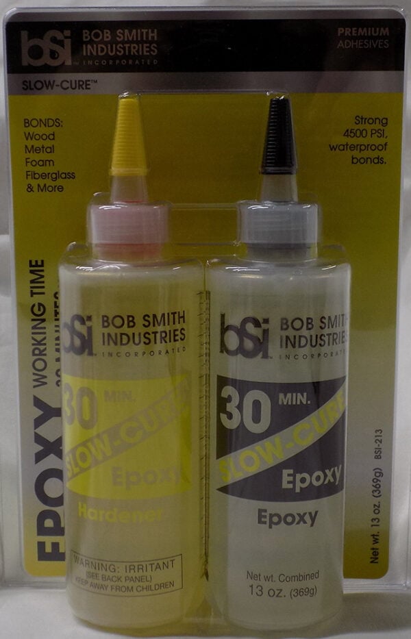 Bob Smith Industries 30 Minutes Slow Cure Epoxy 13oz BSI 213