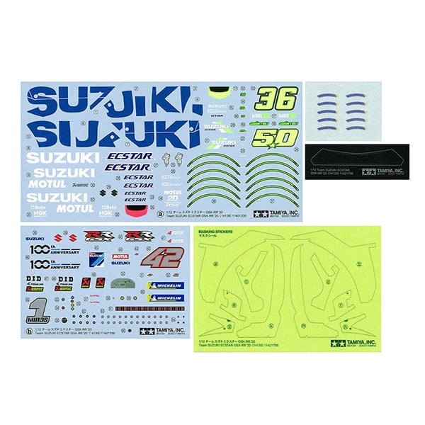 Tamiya Team Suzuki Ecstar GSX-RR '20 1:12 Series 14139