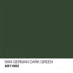 AK Interactive Acrylic 3rd Gen Air WWI German Dark Green AKI 11803