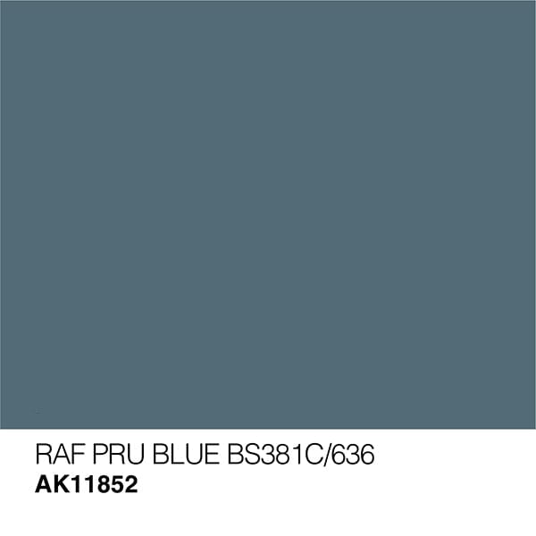 AK Interactive Acrylic 3rd Gen Air RAF PRU Blue BS381C/636 AKI