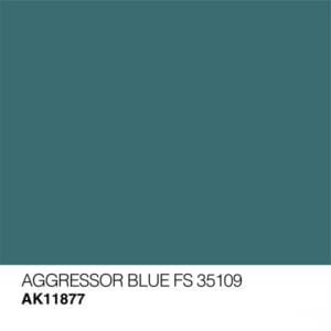 AK Interactive Acrylic 3rd Gen Air Aggressor Blue FS 35109 AKI 11877