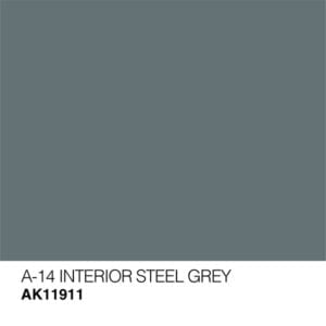AK Interactive Acrylic 3rd Gen Air A-14 Interior Steel Grey AKI 11911