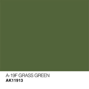 AK Interactive Acrylic 3rd Gen Air A-19f Grass Green AKI 11913