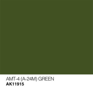 AK Interactive Acrylic 3rd Gen Air AMT-4 A-24m Green AKI 11915