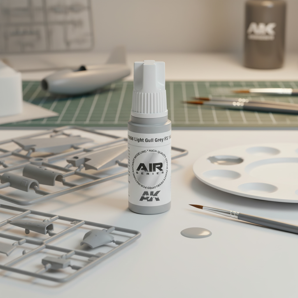 AK Interactive Acrylic 3rd Gen Air Light Gull Grey FS 16440 AKI