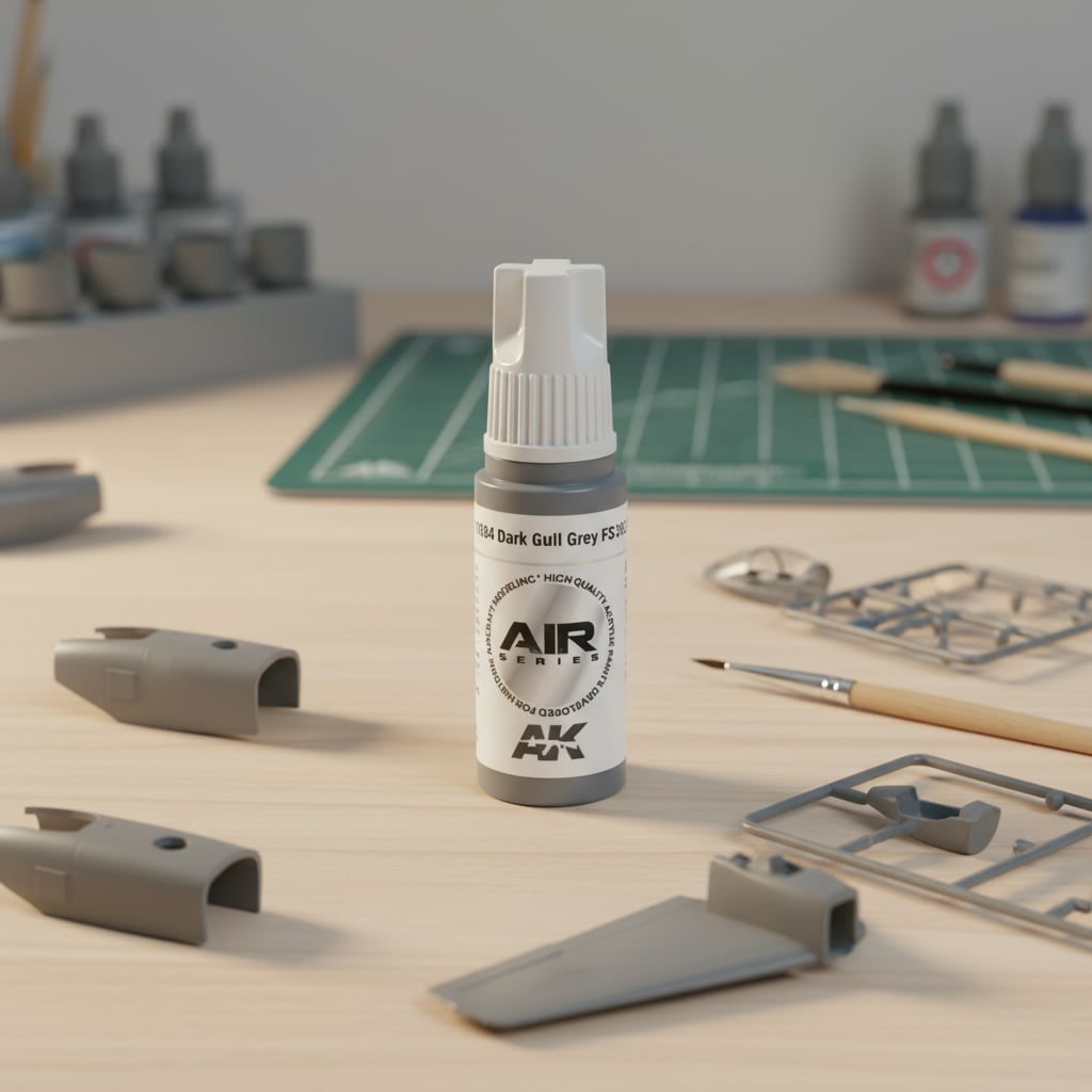 AK Interactive Acrylic 3rd Gen Air Dark Gull Grey FS 36231 AKI 11884